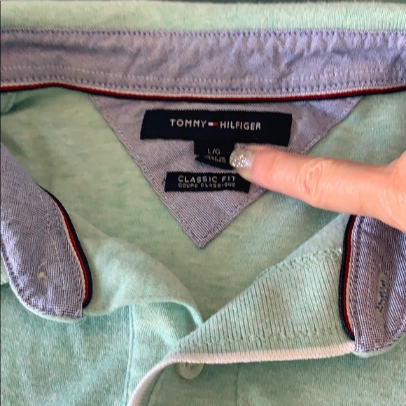 HP 🎉 Tommy Hilfiger Polo Shirt HP🎉 - Picture 4 of 7